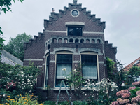 Voorzijde monumentale woning Twisk.